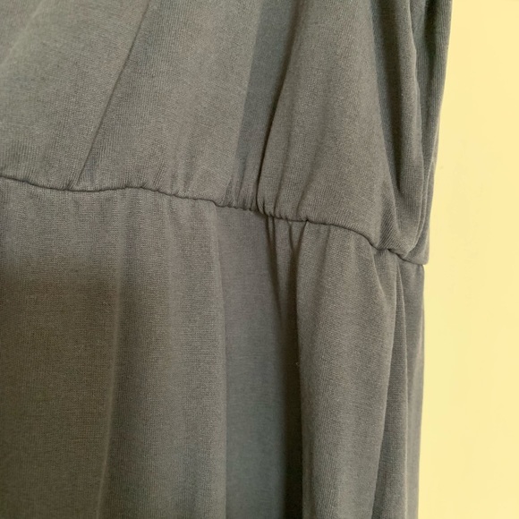 H&M Grey Ruffle Wrap Dress size S - Picture 7 of 7
